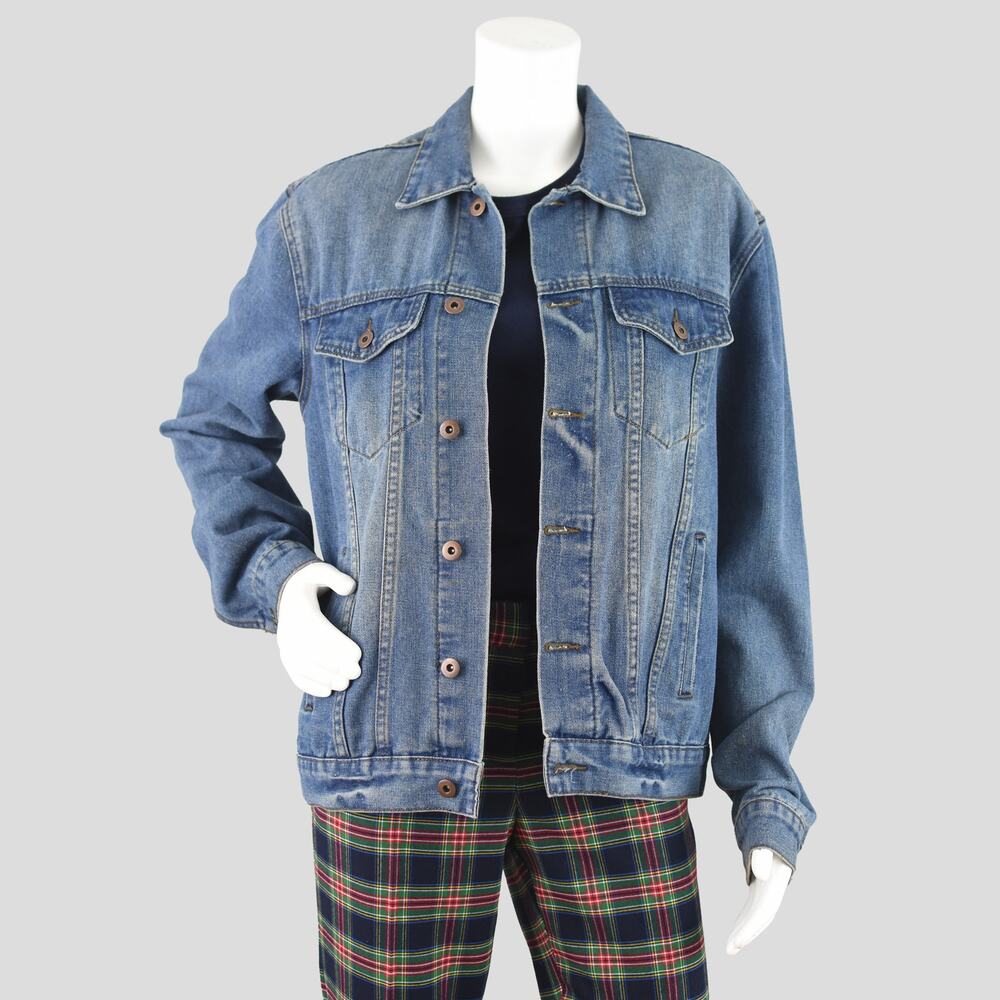 Triot Los Angeles Trucker Jean Jacket Women's Medium